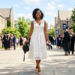 White Graduation Dress