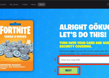 Redeem V-Bucks